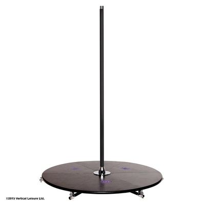 X-Stage Lite Powder Coated Black/Svart 45mm