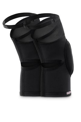 Queen PoleWear Knee Pads with Mesh – FIRE – Black