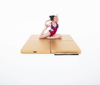Lupit Pole Crash Mat Square - Multi-Use - Premium - Guld - 8cm & 12cm