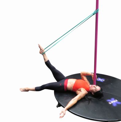 Resistance Band Heavy - Neon Cobalt - 22mm x 104cm - 14-23 kg