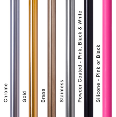 X-Pole Extension/Förlängning 45mm Powder Coated Vit – 125mm till 1000mm