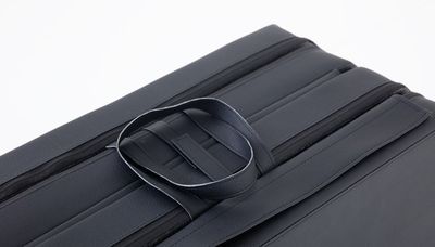 Lupit Pole Crash Mat Round Premium Svart 12cm och 8cm