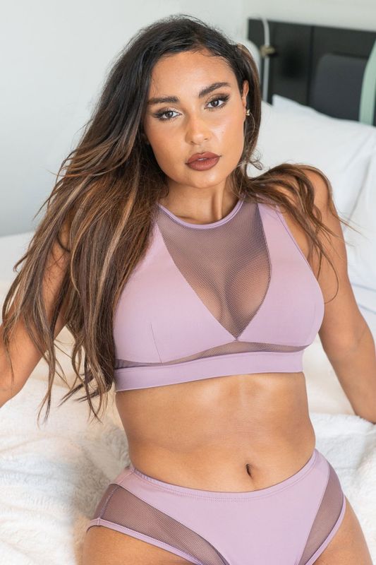 Lunalae Addison Mesh Top Recycled