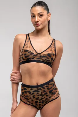 RAD Wendy top - Leopard