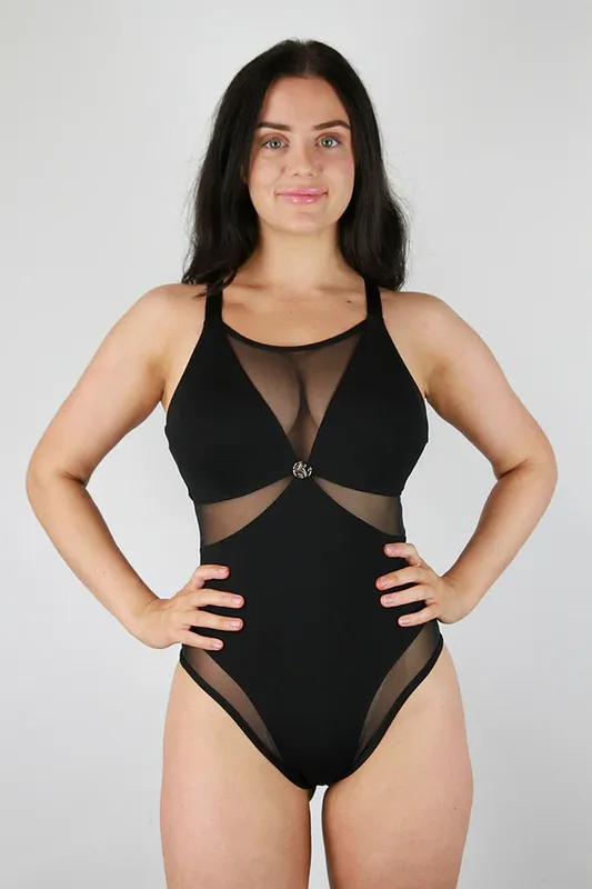 Rarr Designs - Maddox Mesh Bodysuit BLACK