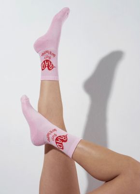 Rad girls do it better socks - Pink