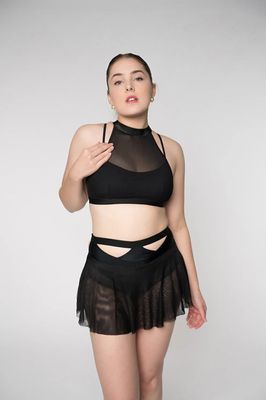 Zasha Polewear LAYLA SKORT BLACK