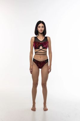 DressinUp Art Atelier - Shorts ILLUSION Red