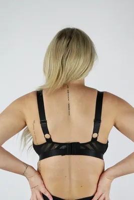 Rarr Designs - Alexis Butterfly Bralette BLACK