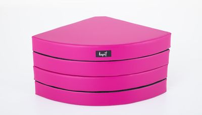 Lupit Pole Crash Mat Round Standard Rosa 12cm och 8cm