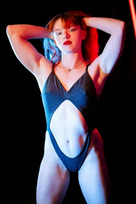SWAY Naomi Pole Dance Bodysuit Stjärnnatt