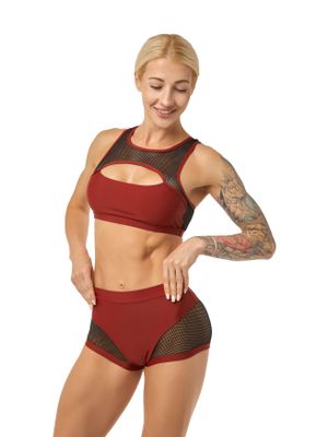 Polerina Wear - Top Polerina - Maroon
