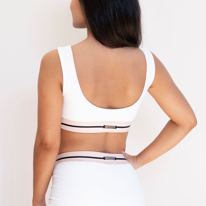 Unapolegetic Thea Sport Top - Vit