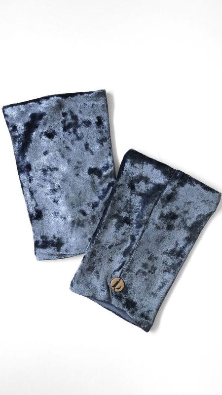 Lunalae Shoe Covers - Gunmetal