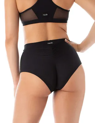 Dragonfly - Mesh pole shorts Monica Black