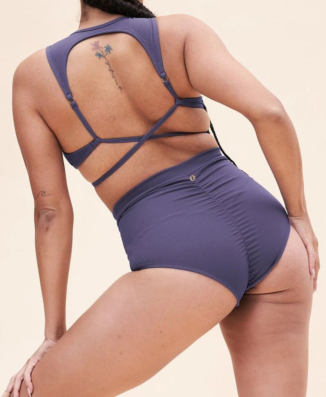Lunalae HW Basic Short Ribbed Twilight