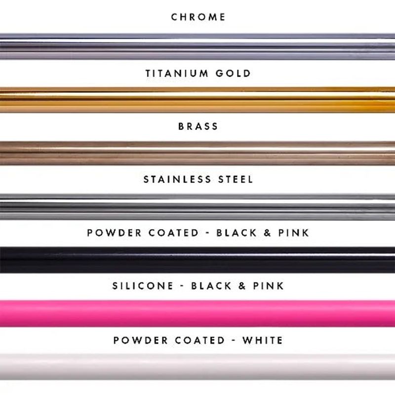 X-Pole Extension/Förlängning 45mm Silikon Rosa – 125mm till 1000mm