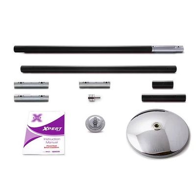 X-POLE XPERT (NXN) Powder Coated (PD) Svart/Black 45 & 40mm