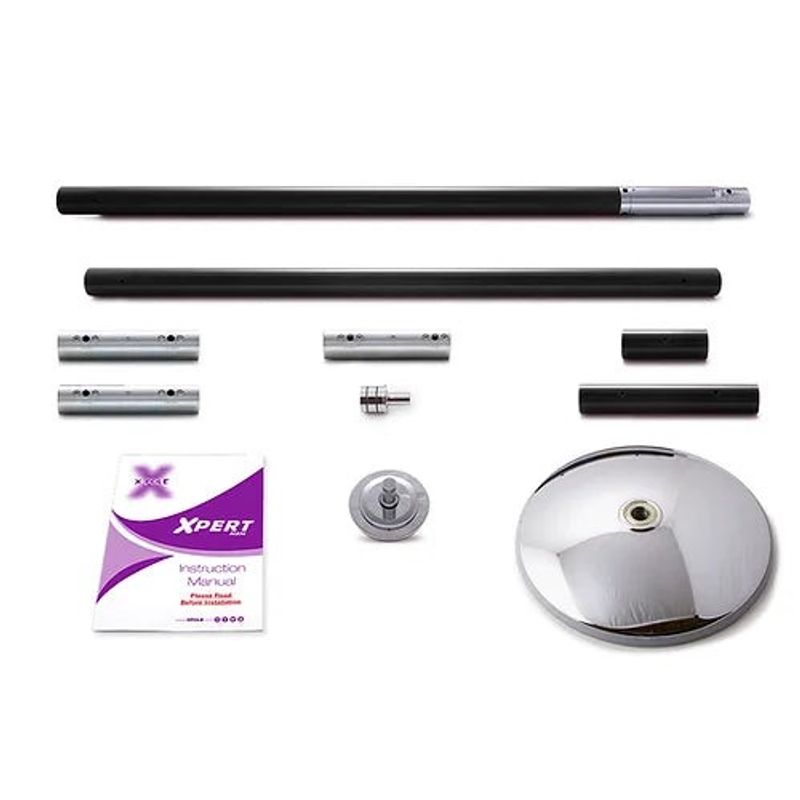 X-POLE XPERT (NXN) Powder Coated (PD) Svart/Black 45 & 40mm