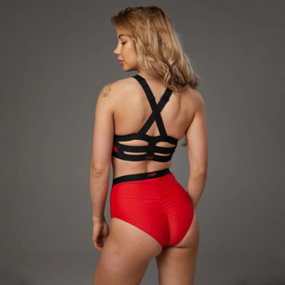Polerina Wear - Shibari Bottom Red