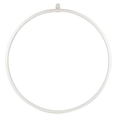 Firetoys 1 Point Aerial Hoop - White Sparkle