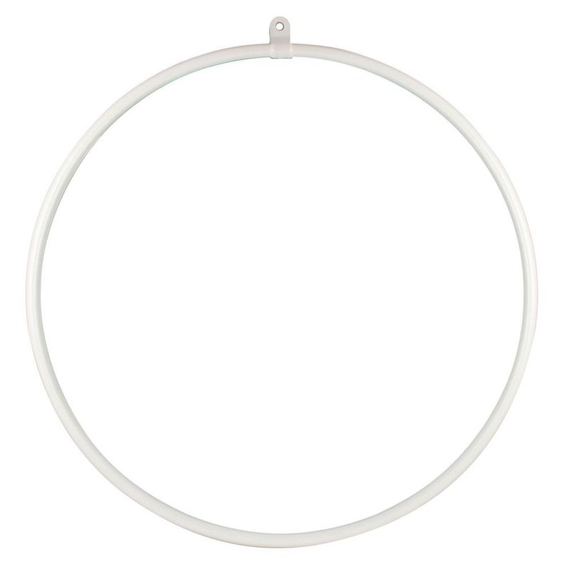 Firetoys 1 Point Aerial Hoop - White Sparkle