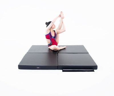 Lupit Pole Crash Mat Square - Multi-Use - Standard - Svart - 8cm & 12cm