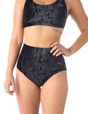 Dragonfly - Velvet pole shorts Lola Black