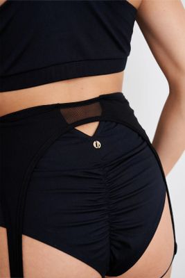 Lunalae Cora High Waist Bottom Recycled BLACK