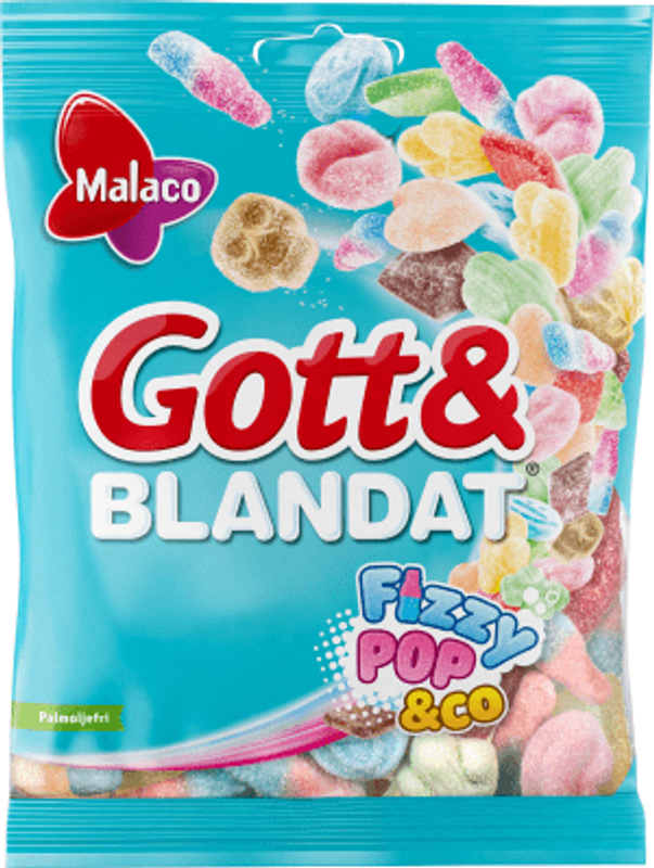 Gott & Blandat Fizzy Pop 36 X 130 G