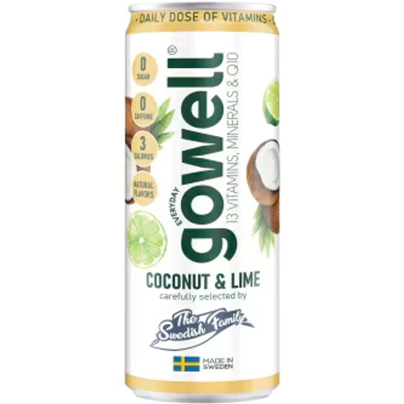 Gowell Coconut / Lime 24 X 330 ML