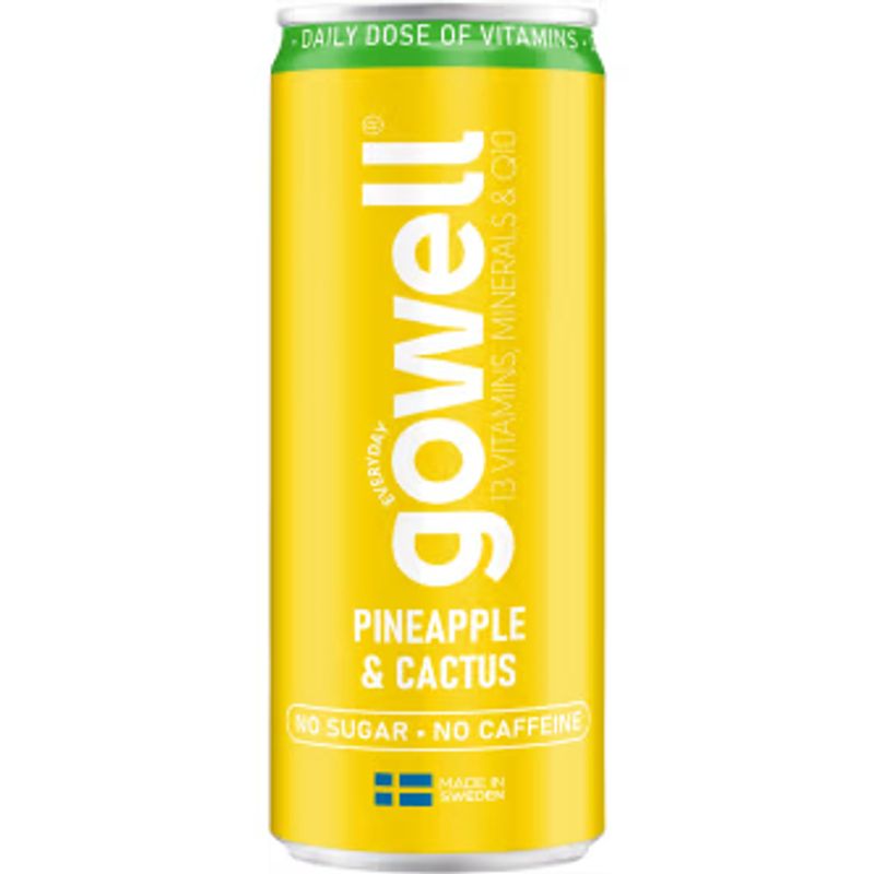 Gowell Ananas/ Kaktus 24 X 330 ML