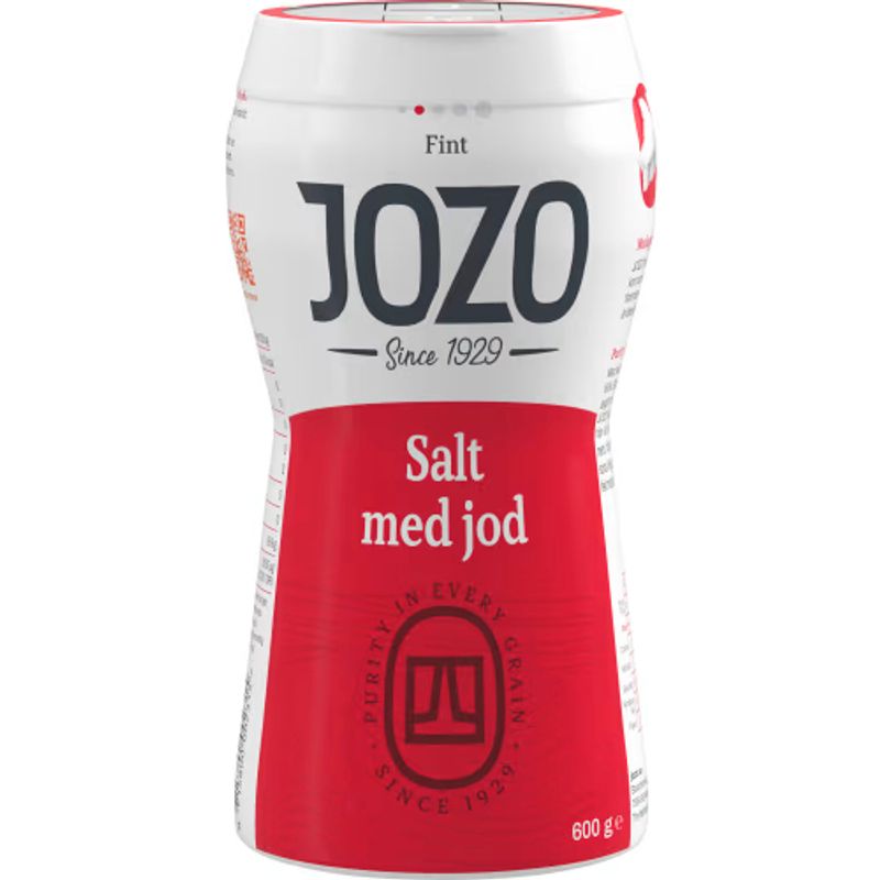 Salt Med Jod 8 X 600 G