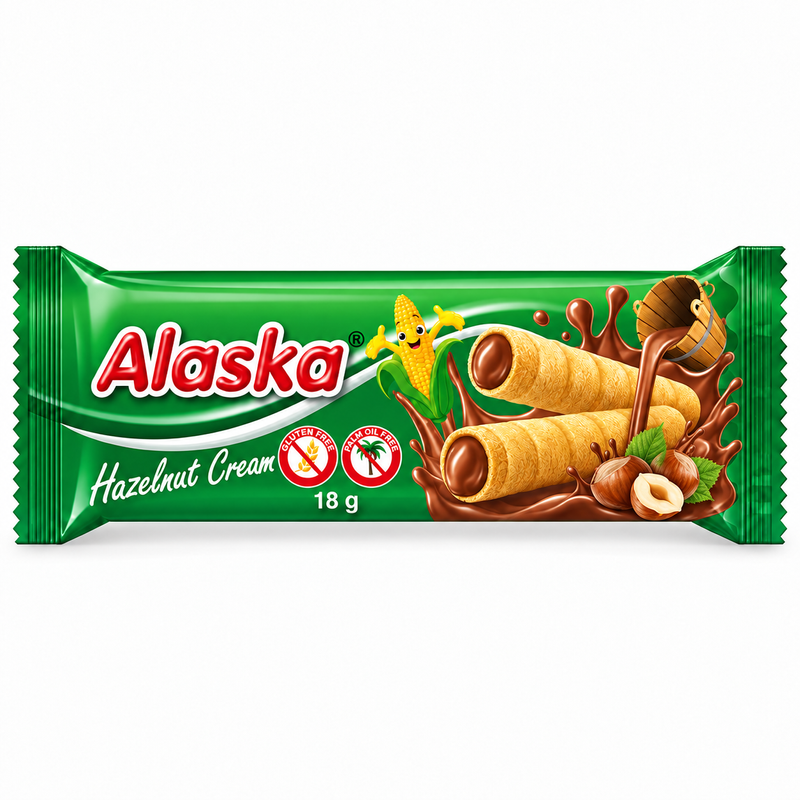 Alaska Hazelnut Rolls 48 X 18 G