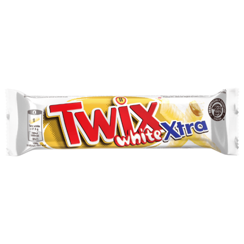 Twix Xtra White 2-Pack 30 X 75 G