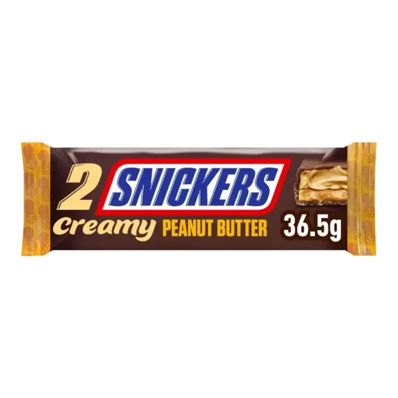 Snickers Creamy Peanut Butter 24 X 36,5 G