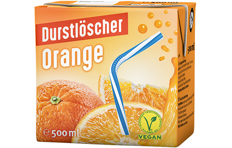 Durstlöscher Apelsin 12 × 0,5 L
