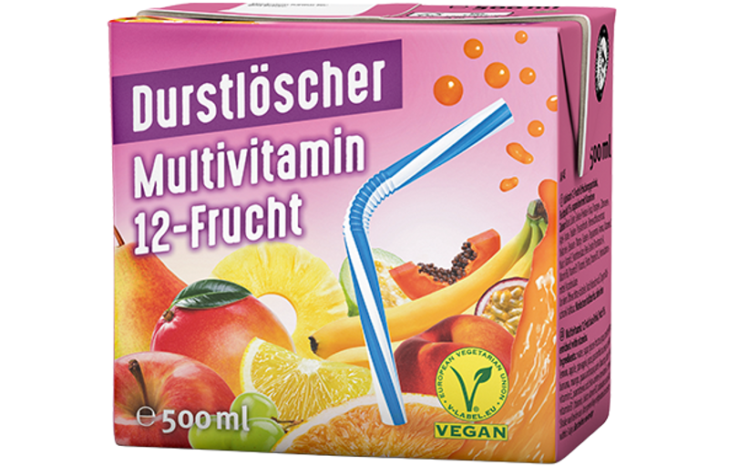 Durstlöscher Multivitamin 12 × 0,5 L