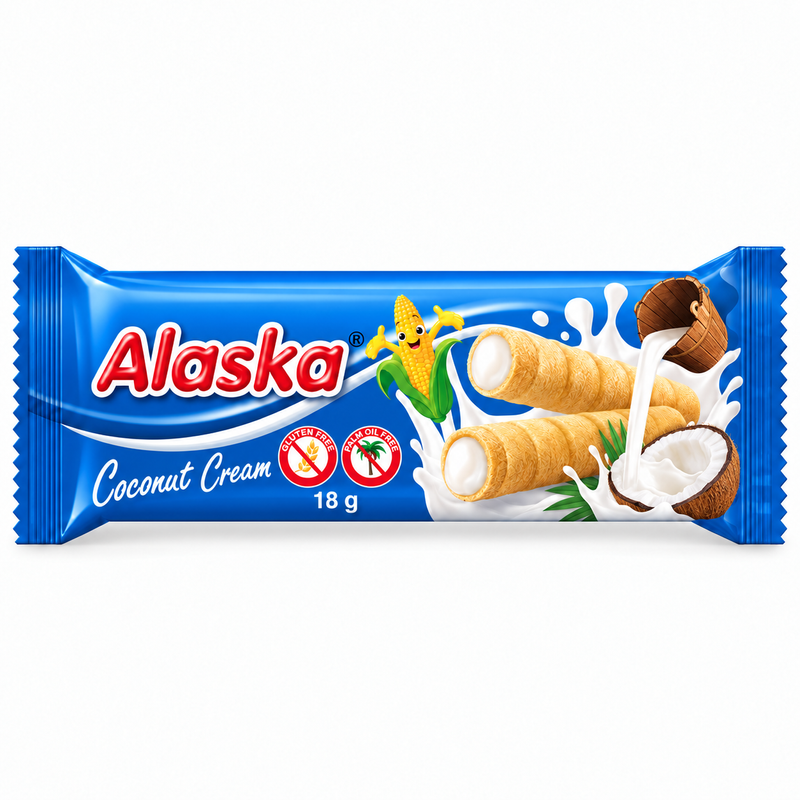 Alaska Coconut Rolls 48 X 18 G