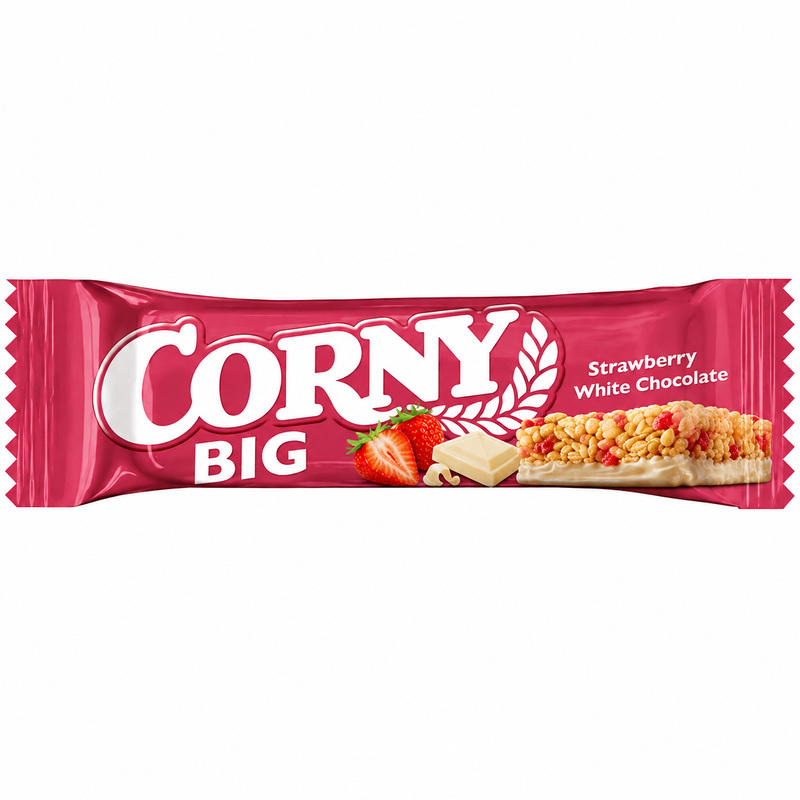 Corny Big Strawberry White Chocolate 24 X 50 G