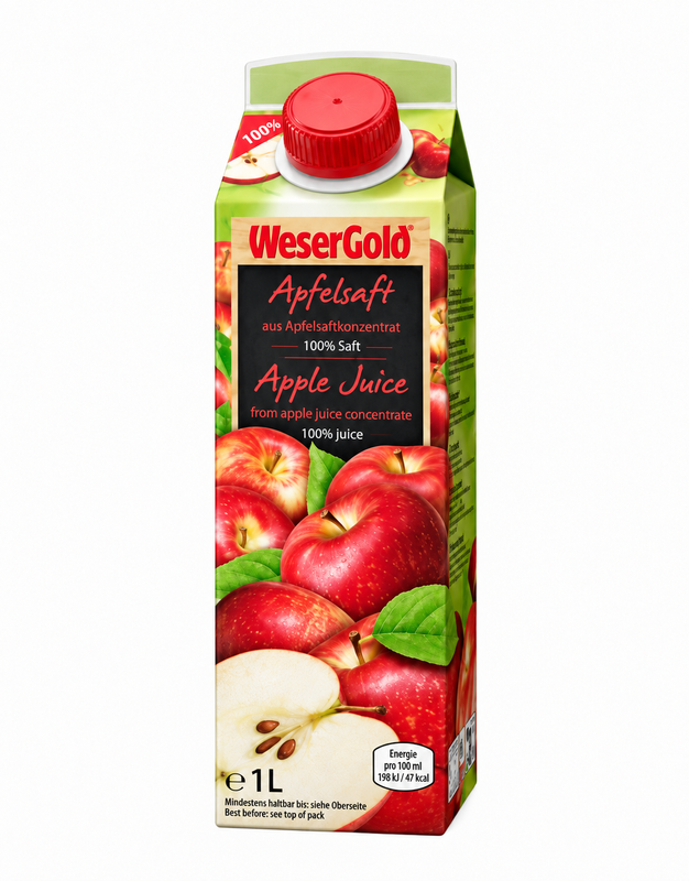 Wesergold Apple 8 X 1 L