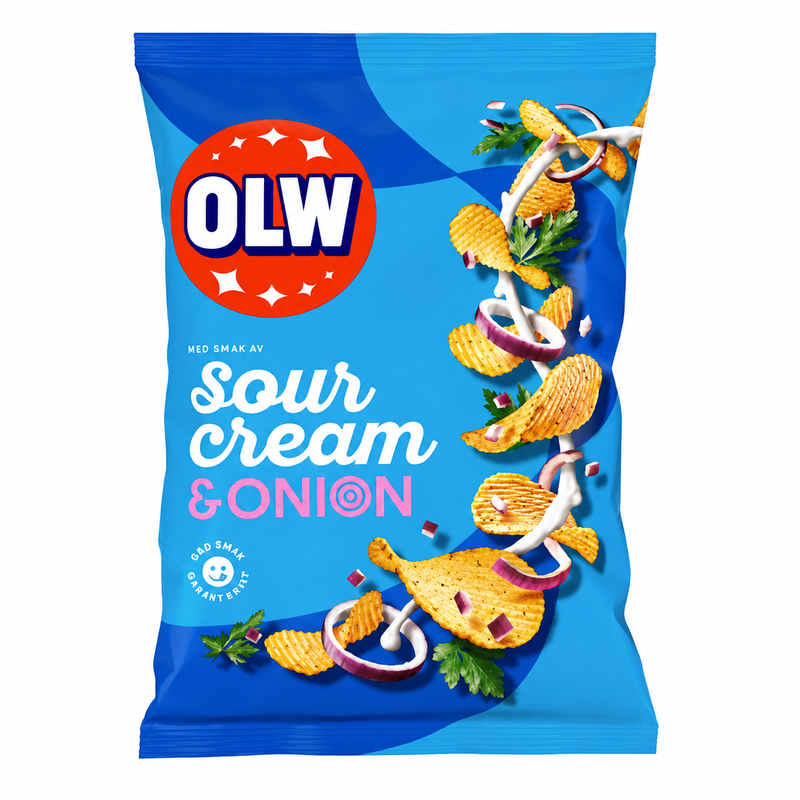 OLW Sourcream & Onion 32 X 90 G