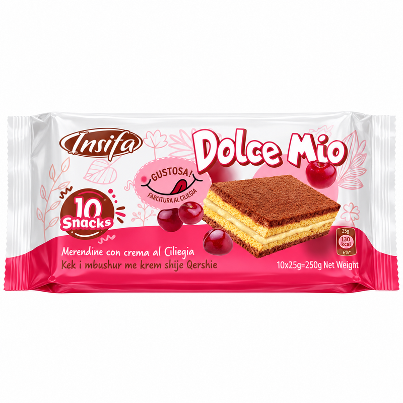 Insifa Dolce Mio Cherry 12 X 250 G