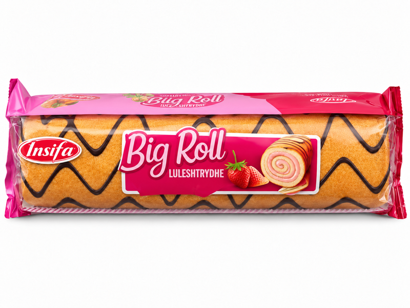 Insifa Big Roll Cake Strawberry 10 X 300 G