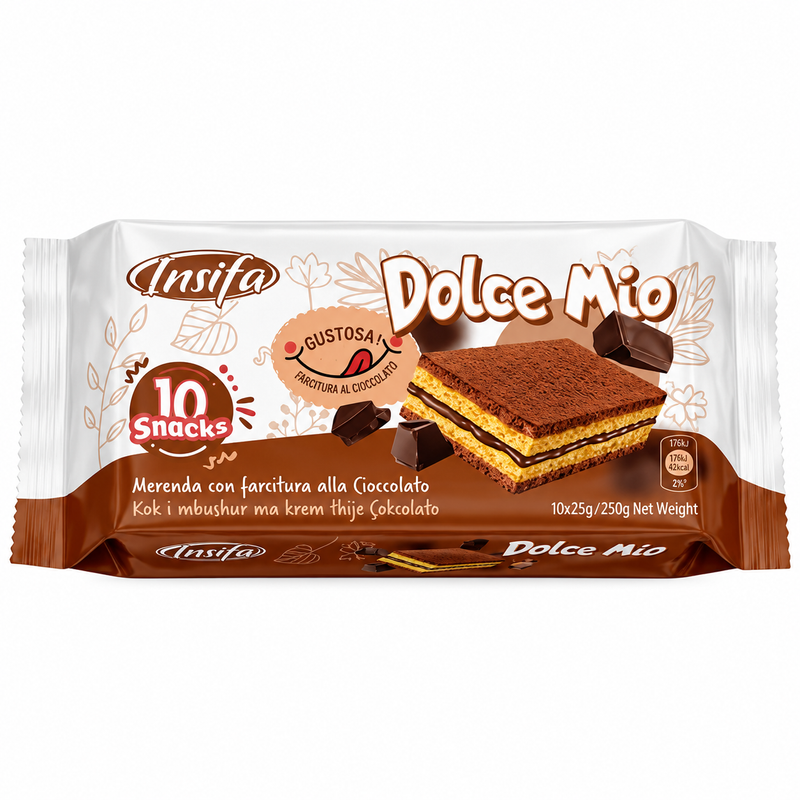 Insifa Dolce Mio Chocolate 12 X 250 G