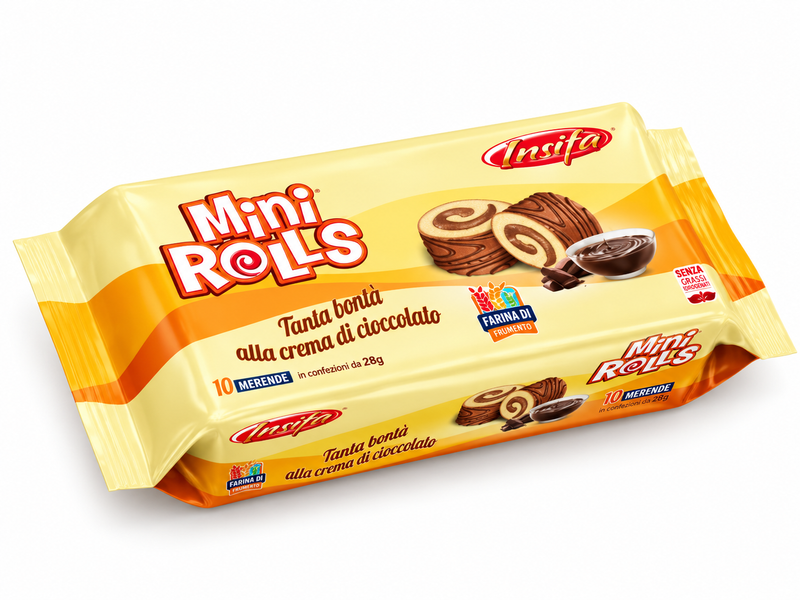 Insifa Mini Chocolate  Roll 12 X 180 G