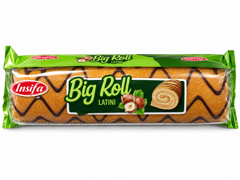 Insifa Big Roll Cake Hazelnut 10 X 300 G