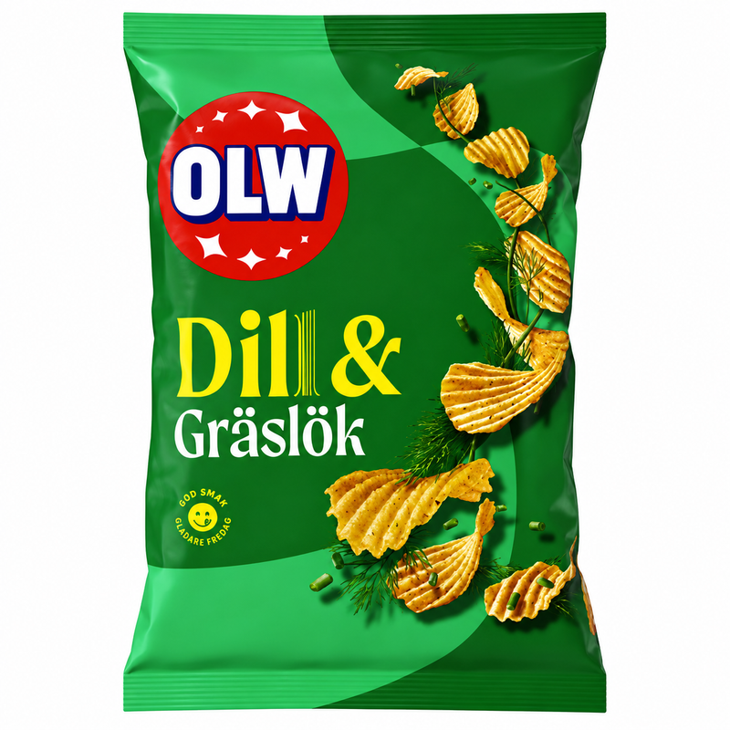 OLW Dill & Gräslök 32 X 90 G