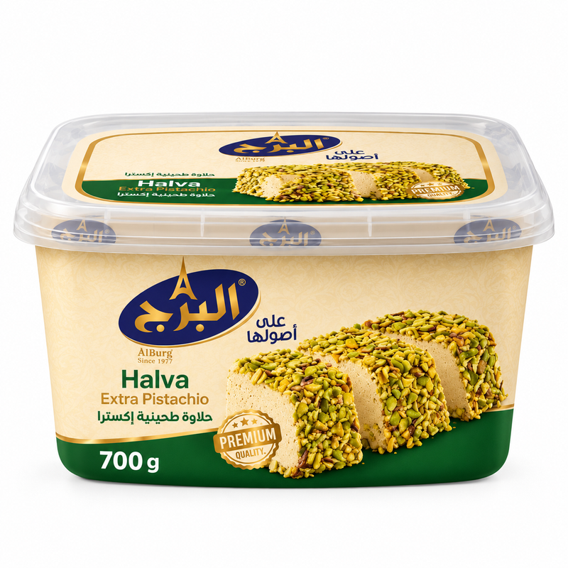 Al Burj Halva Extra Pistachio 6 X 700 G