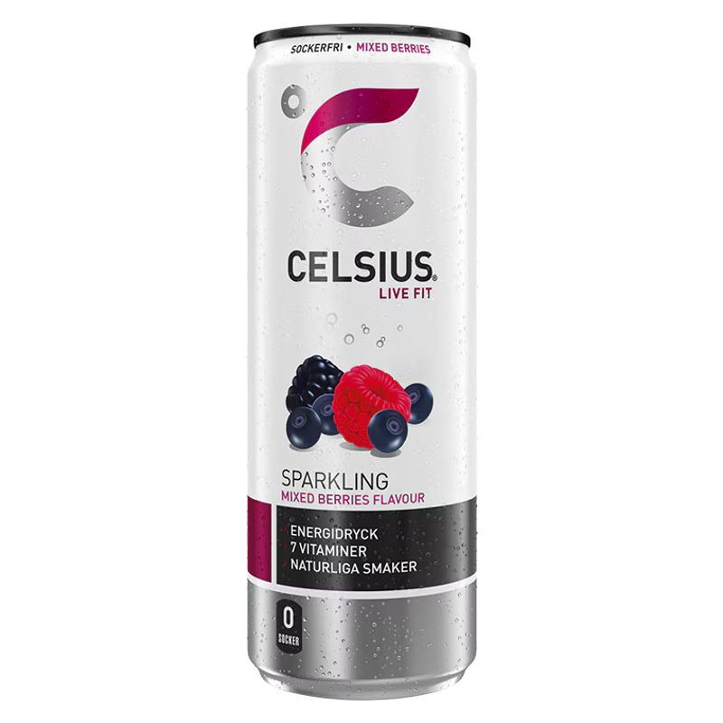 Celsius Mixed Berries 24 X 35.5 CL